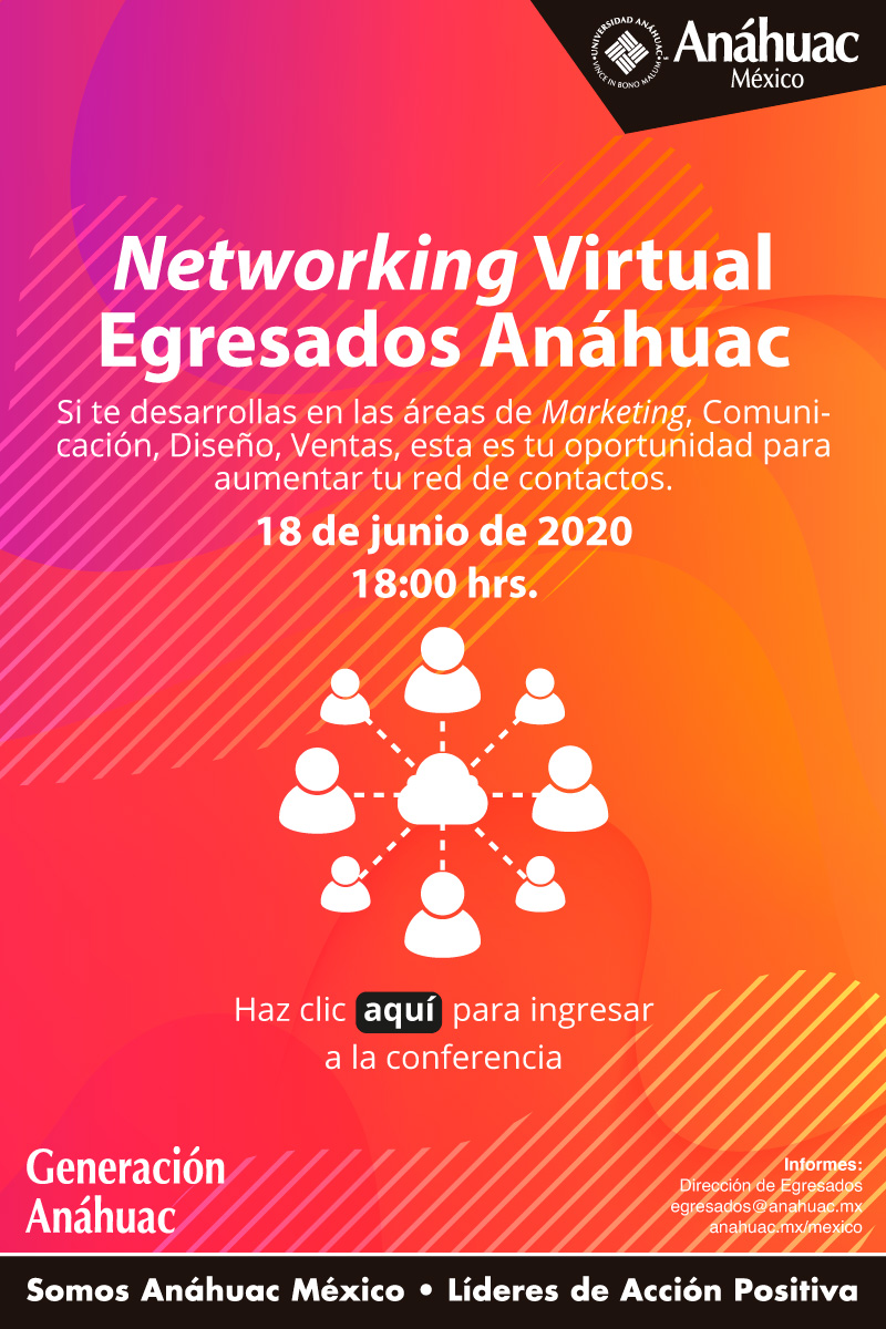 Networking virtual en Comunicación, Marketing, Ventas y Diseño