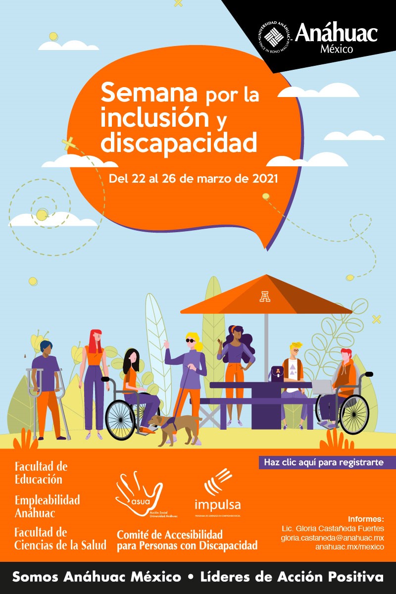 Participa en la Semana por la inclusión y discapacidad