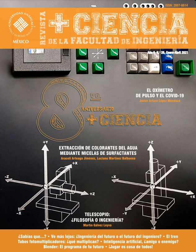 Extracción de colorantes del agua mediante micelas de surfactantes