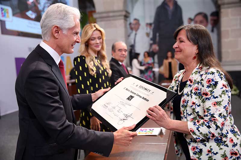 Presea Estado de México 2022 a la doctora María Dolores Correa Beltrán