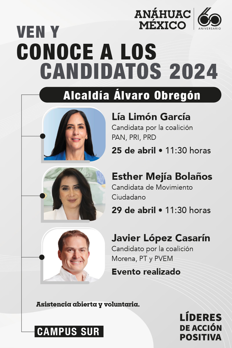 Candidatos Álvaro Obregón
