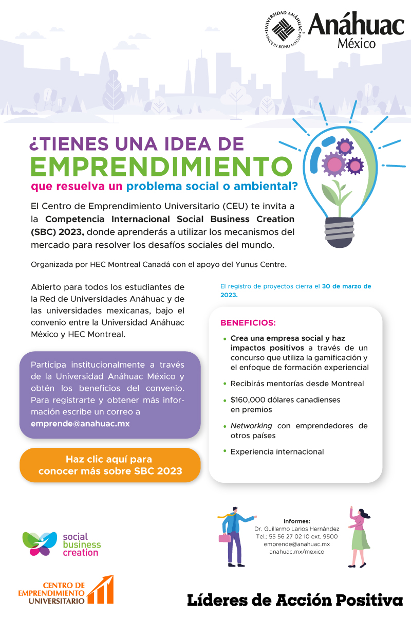 ¿Tienes una idea de emprendimiento social? Hazla realidad