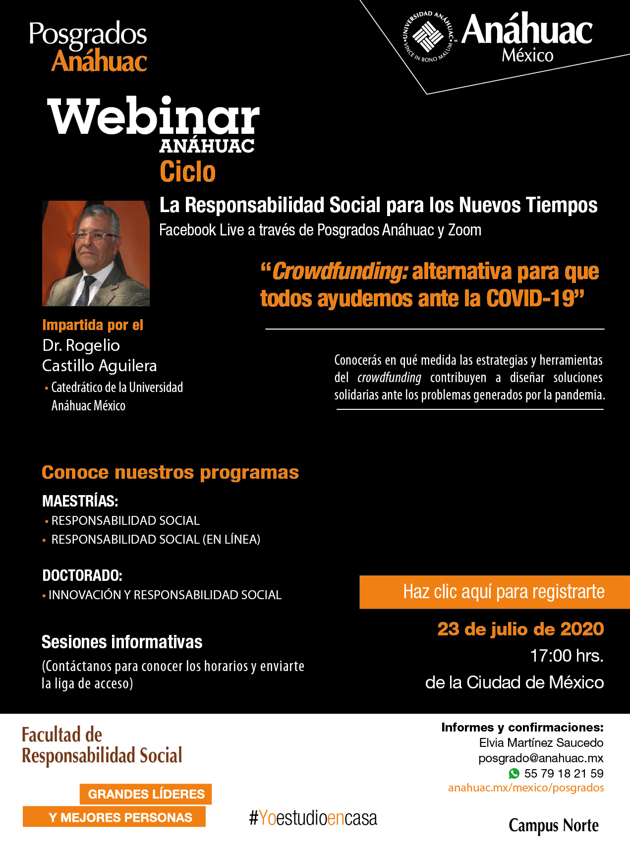 Webinar crowdfunding: Alternativa para que todos ayudemos ante la Covid-19