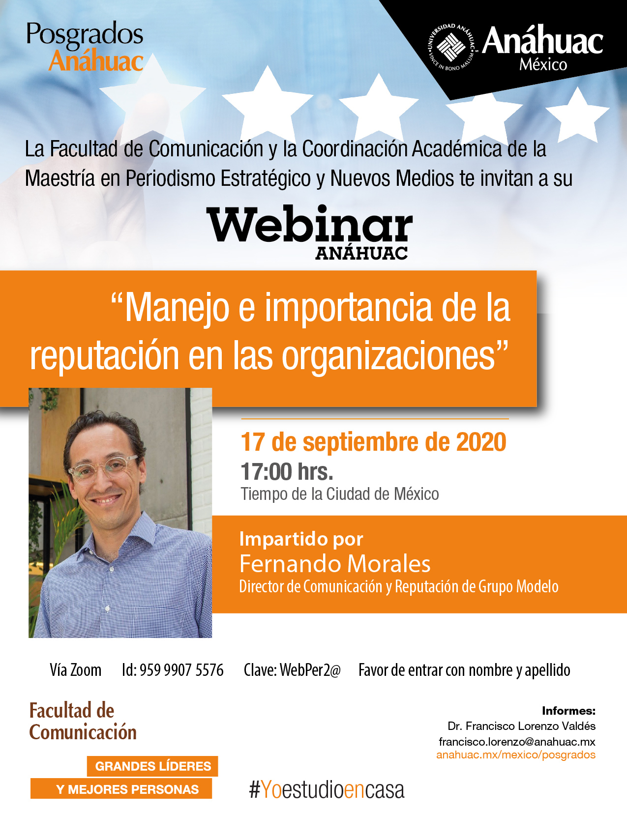 Webinar Manejo e importancia de la reputación en las organizaciones