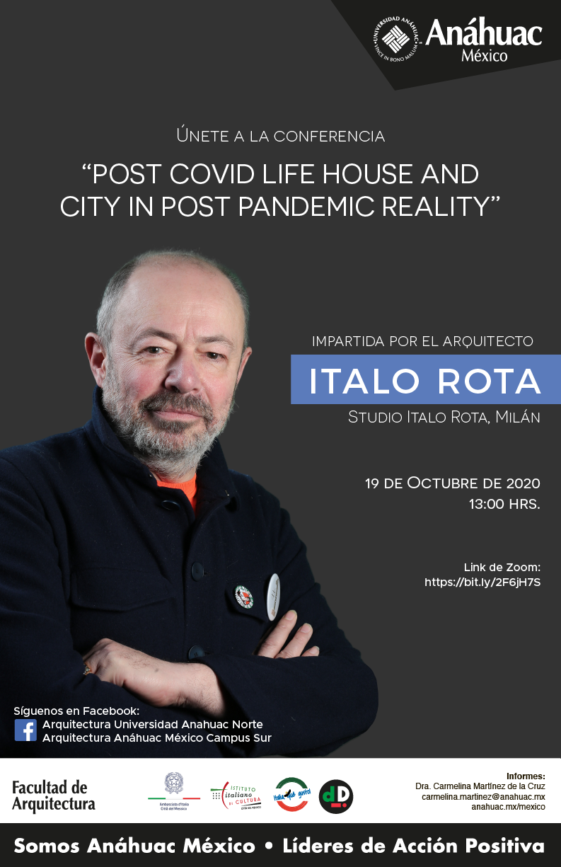 Conferencia, Italo Rota 