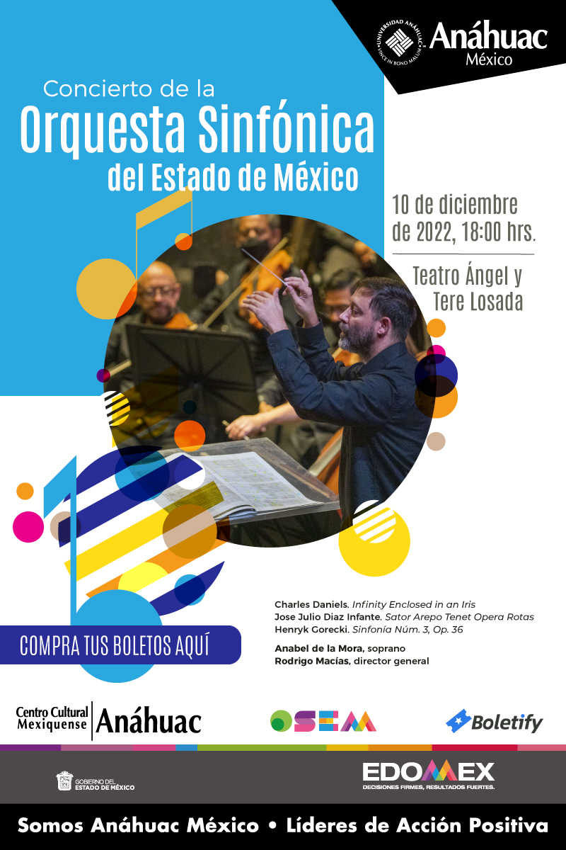 Asiste al Concierto de la Orquesta Sinfónica del Estado de México