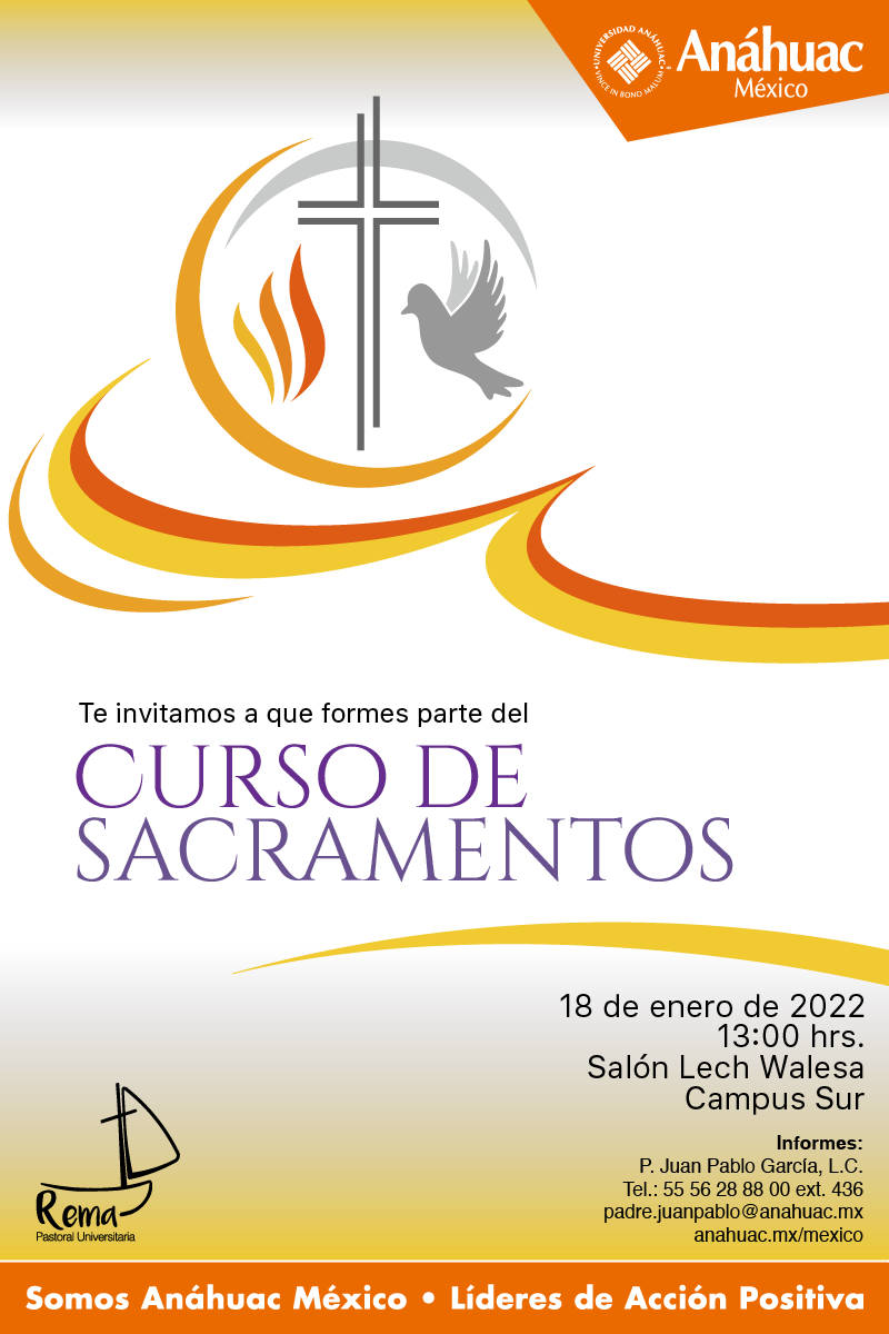 Te invitamos al Curso de Sacramentos