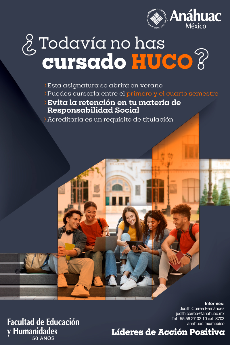 ¿Todavía no has cursado HUCO? ¡Inscríbela en Verano! 