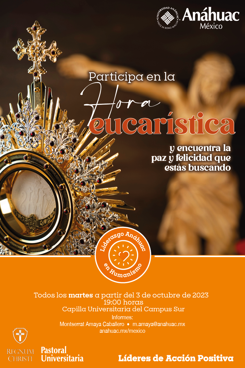 ¡Participa en la Hora Eucarística los MARTES!