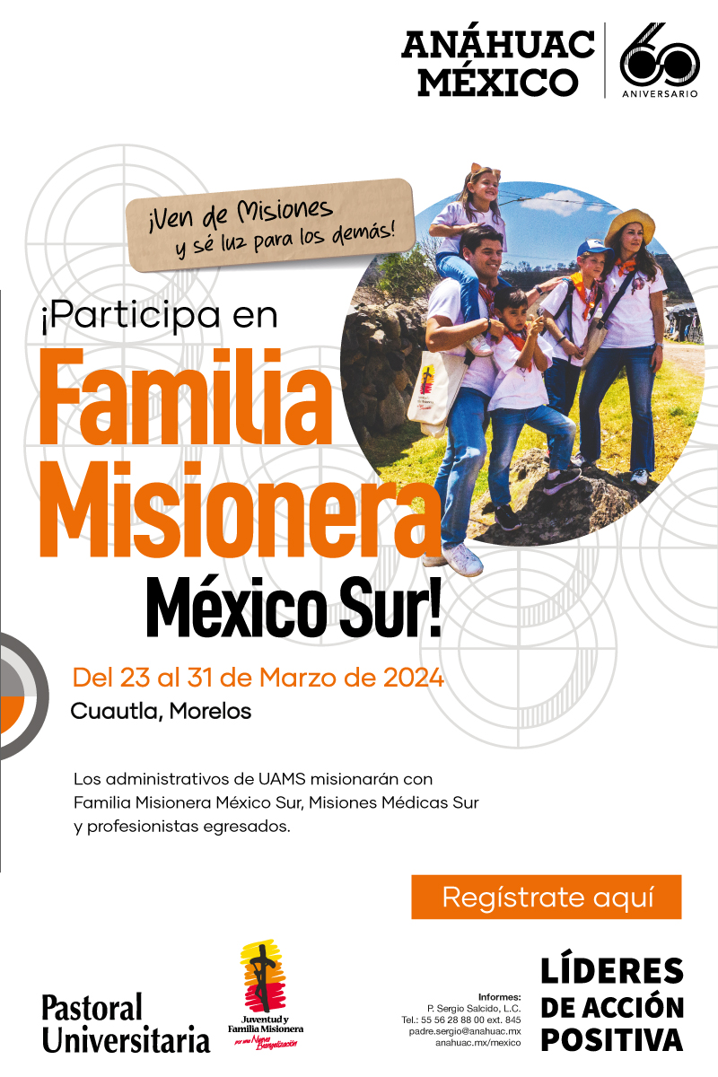 ¡Ven de Misiones con tu familia!