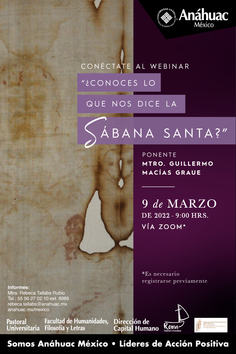 Te invitamos a descubrir los misterios de la Sábana Santa