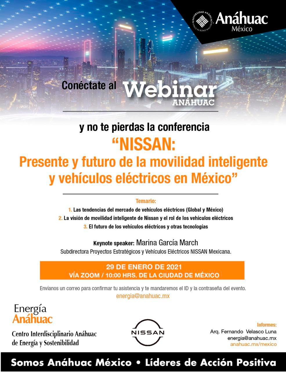 Nissan: presente y futuro de la movilidad inteligente y los vehículos eléctricos en México