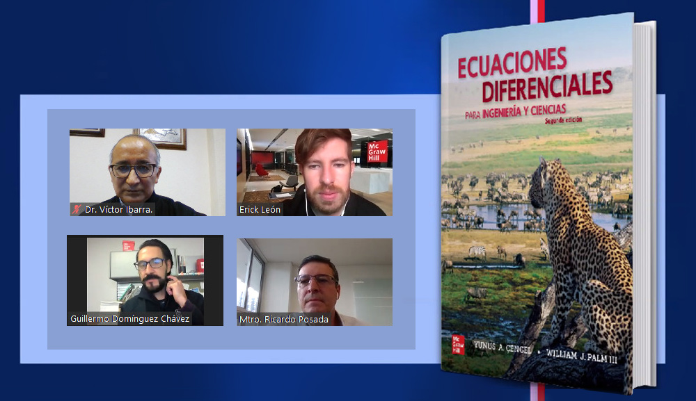 Académico de Actuaría presenta el libro Ecuaciones diferenciales para ingeniería y ciencias