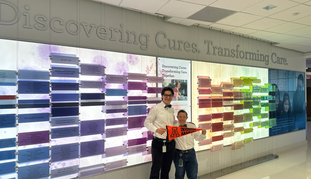 Alumno de Medicina desarrolla investigación sobre leucemia en niños en Kansas City