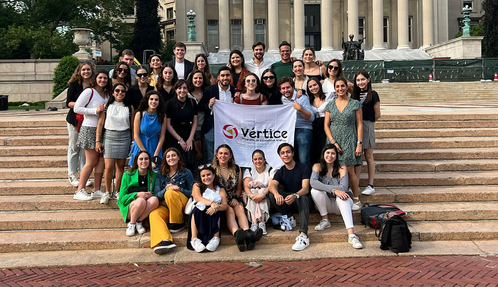 Alumnos de Vértice realizan su Seminario Internacional de Formación en Nueva York y Boston 