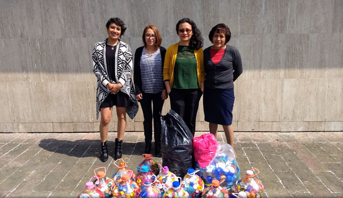 Con colecta de tapitas de plástico apoyamos el tratamiento de niños con cáncer