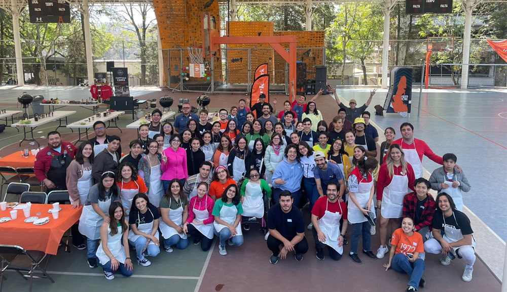 Integrantes de la Comunidad Anáhuac participan en “La Receta de la Inclusión”