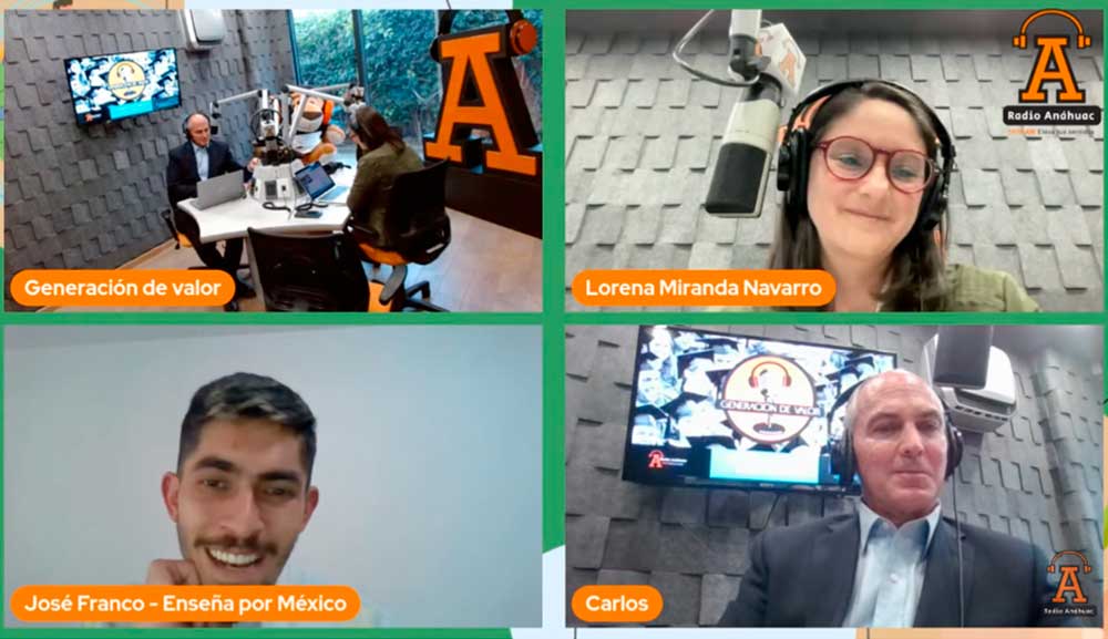 La organización Enseña por México participa en programa de Radio Anáhuac