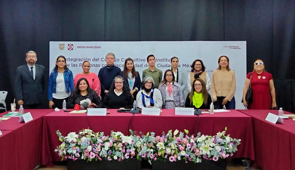 Francesca Munda forma parte del Primer Consejo Consultivo del Instituto de Discapacidad de la Ciudad de México 