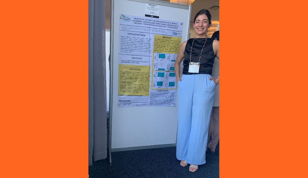 La alumna Paola Flores participa en el Congreso de Nutrición 2023 en Sudáfrica