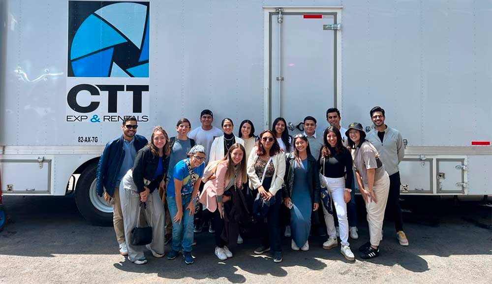Integrantes de Crea Campus Norte y Cancún visitan instalaciones de CTT Exp & Rentals 