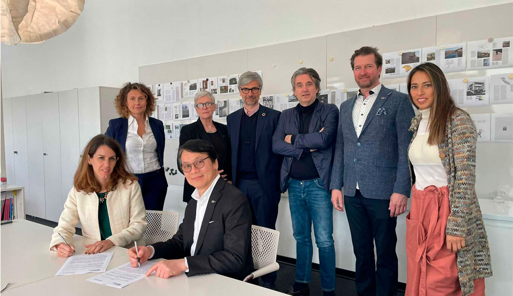 La Facultad de Diseño, presente en firma de acuerdo entre la World Design Organization y la Editoriale Domus