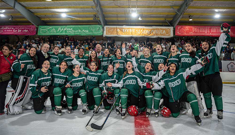 Leonas Anáhuac se visten de bronce en el Mundial Femenil de Hockey sobre Hielo 