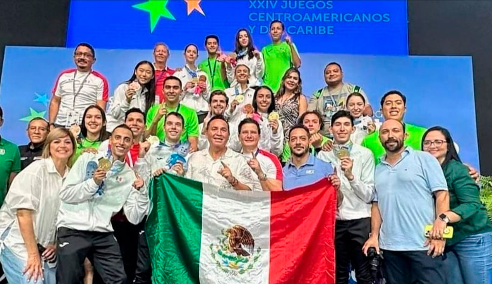 México, en la cima de los Juegos Centroamericanos y del Caribe de San Salvador