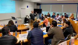 Alumnos y egresados de la Maestría en Economía y Negocios aprenden sobre transformación digital en gira por España