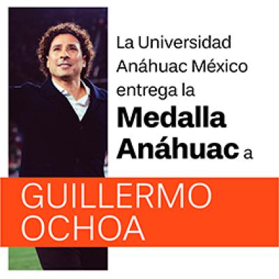 Entrega medalla Anáhuac a Guillermo Ochoa