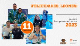 Leones Anáhuac destacan en Juegos Parapanamericanos 2023