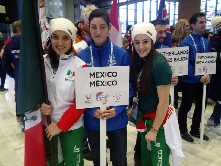 Alumnas de nuestra Universidad participaron en la Universiada Mundial de Invierno 2015