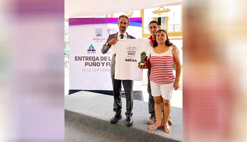 Destacan en Morelos el Proyecto Esperanza Jojutla con el reconocimiento “Puño y Fuerza”