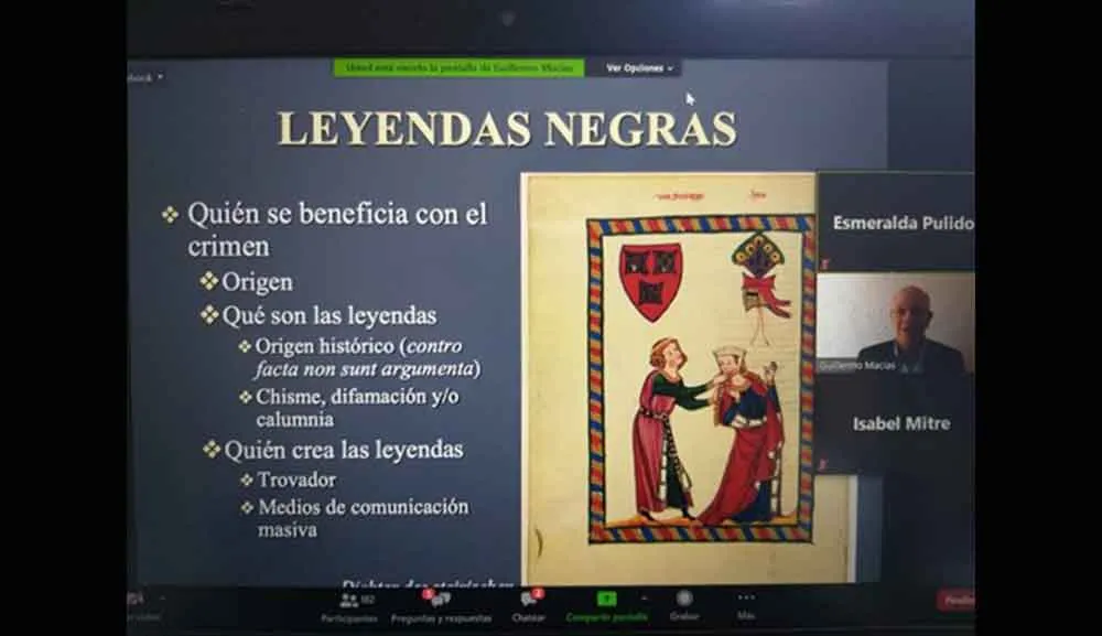 Abordamos en webinar las “Leyendas Negras de la Iglesia Católica”