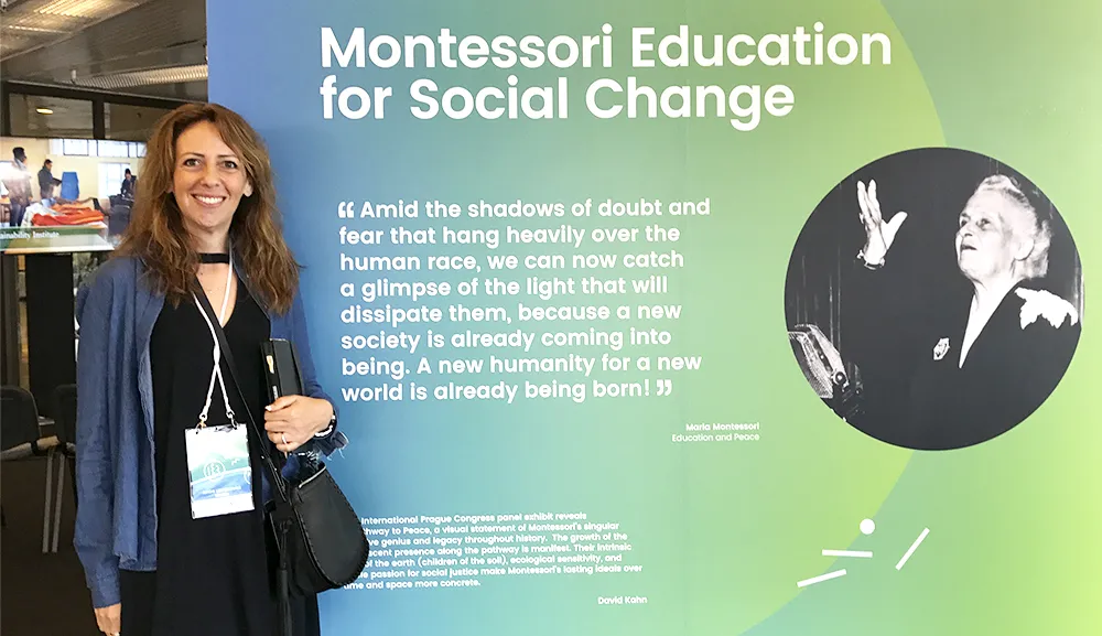 Académica de Educación asiste al Congreso Montessori Education for Social Change en Praga