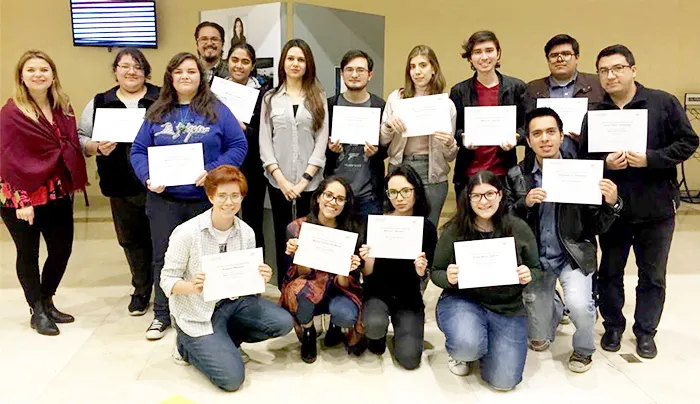 Académica de Vancouver Film School imparte taller a alumnos de la Escuela de Diseño