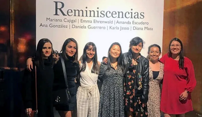 Alumnas de Artes Visuales presentan la muestra Reminiscencias