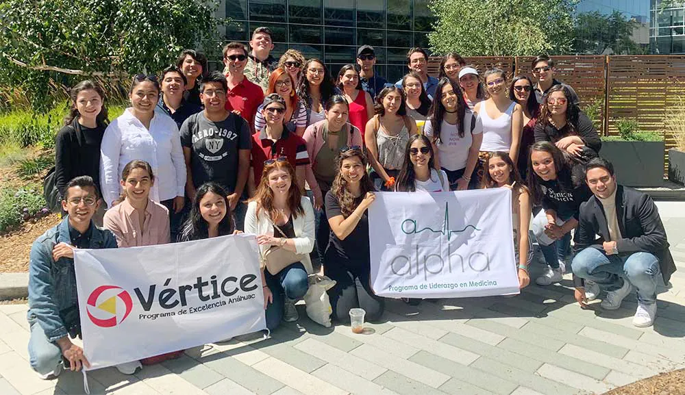 Alumnos de VÉRTICE y ALPHA asisten al Seminario Internacional de Formación en California