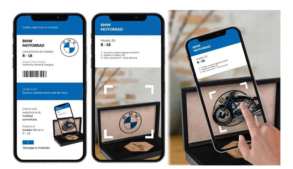 Alumnos de Diseño Multimedia conceptualizan lanzamiento de motocicleta BMW