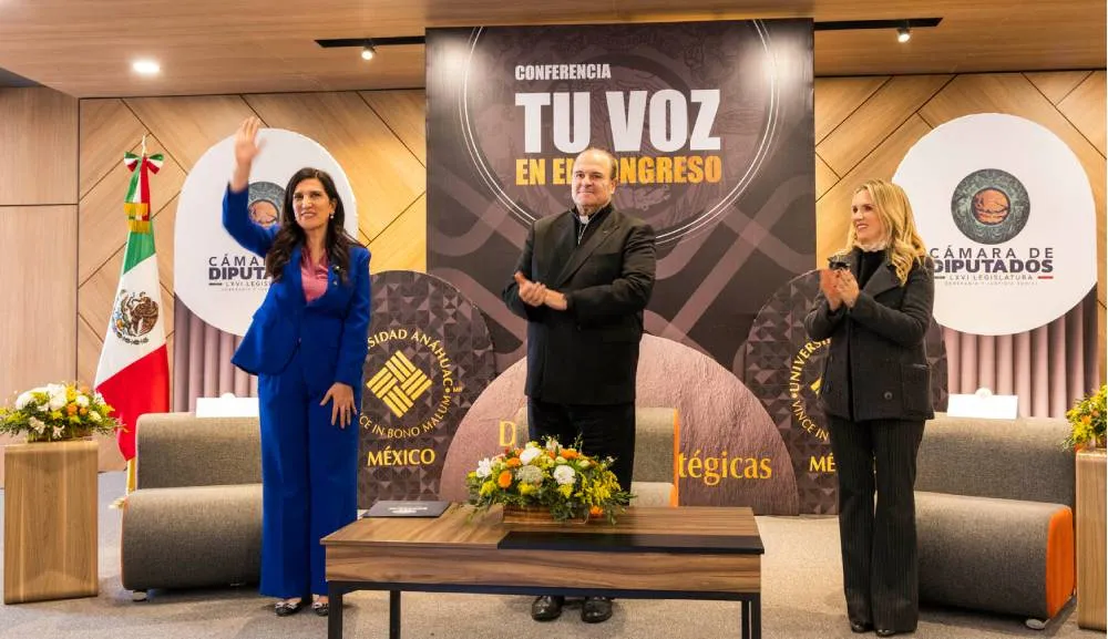 La Anáhuac México y la Cámara de Diputados firman convenio de colaboración académica 