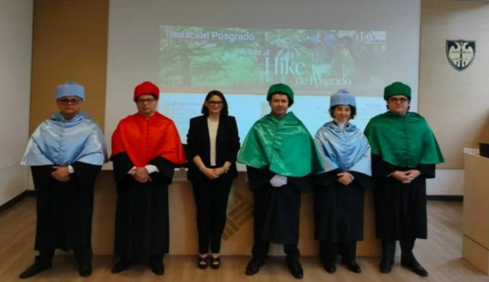 Andrés Vega, egresado número 40 del Doctorado en Innovación en Responsabilidad Social y Sostenibilidad