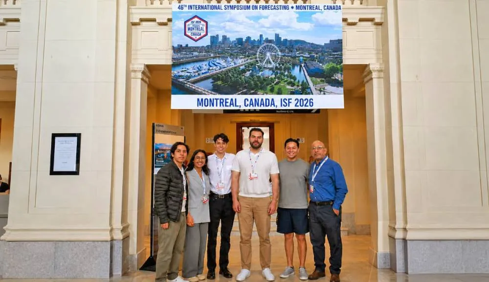 Facultad de Ciencias Actuariales, presente en el International Symposium on Forecasting 2026 de Canadá
