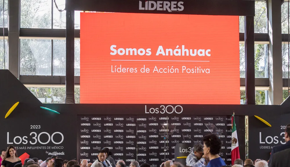 Egresados y Rectores de la Red de Universidades Anáhuac, presentes en la comida de Los 300 Líderes mexicanos