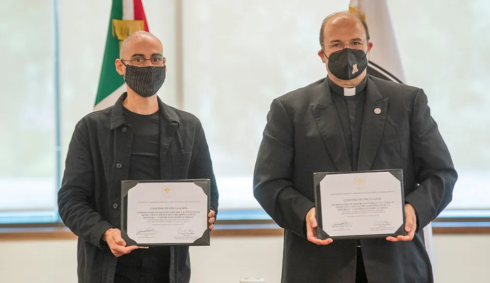 Firmamos convenio con el Gobierno de México para impulsar la memoria histórica y cultural