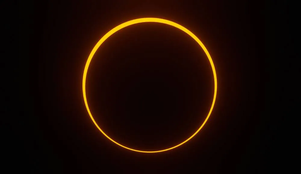 Eclipse solar anular, un espectáculo único