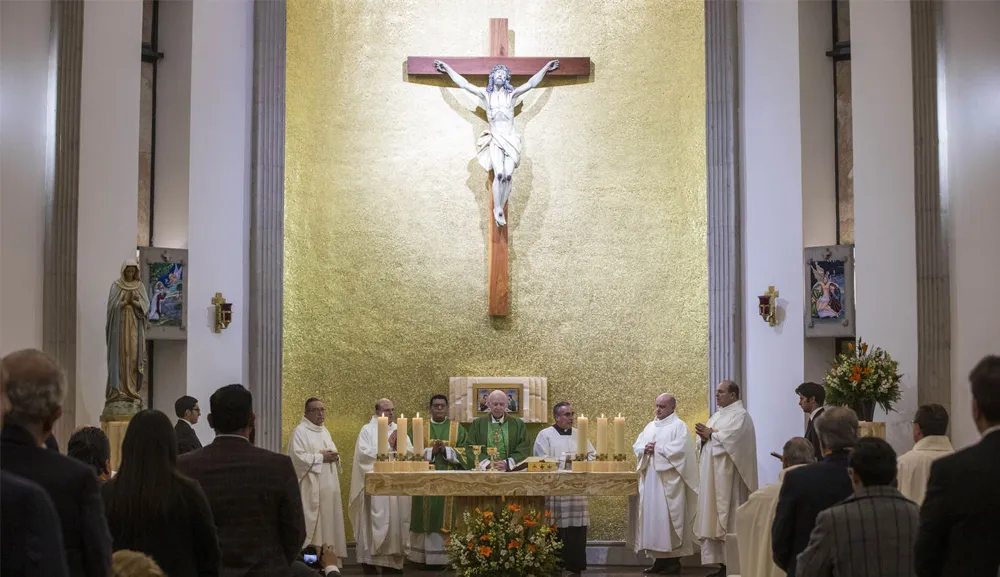 Misa con el Emmo. Sr. Cardenal Carlos Aguiar Retes en la XL Asamblea AMIESIC