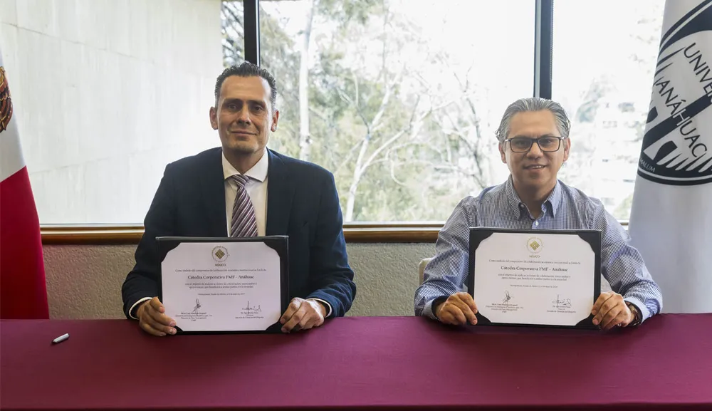 La Escuela de Ciencias del Deporte firma Cátedra Corporativa con la FMF