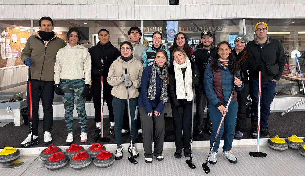 Alumnos de Ciencias del Deporte asisten a Winter Sport Camp en Canadá