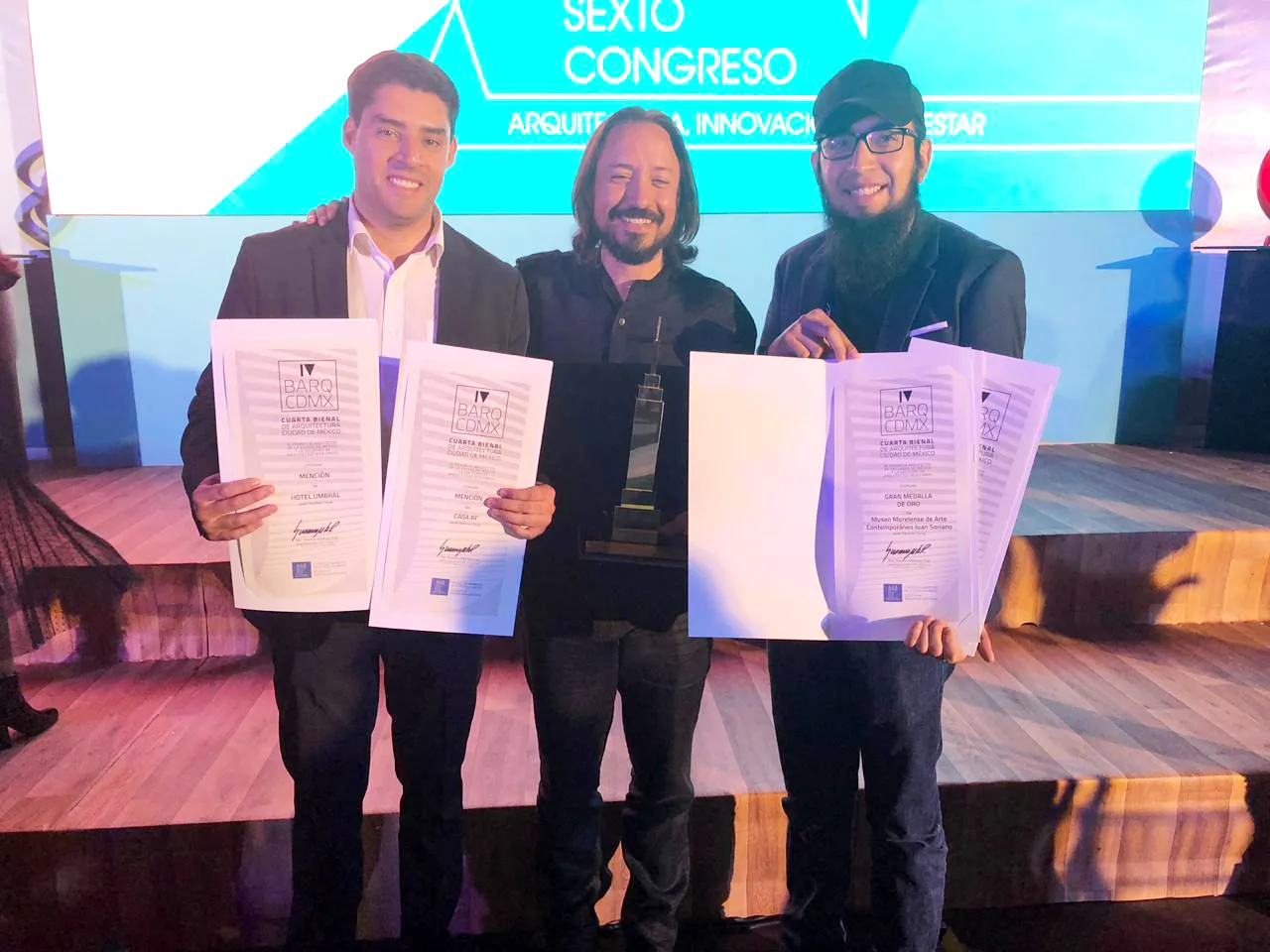 Destacamos en la IV Bienal de Arquitectura de la Ciudad de México