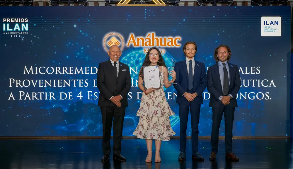 La Universidad Anáhuac celebra el triunfo de María Fernanda Herrasti en los Premios ILAN 2025